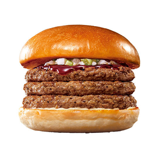 商品画像：トリプル 絶品ビーフバーガー