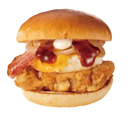 商品画像:こく旨BBQベーコンエッグチキン竜田バーガー