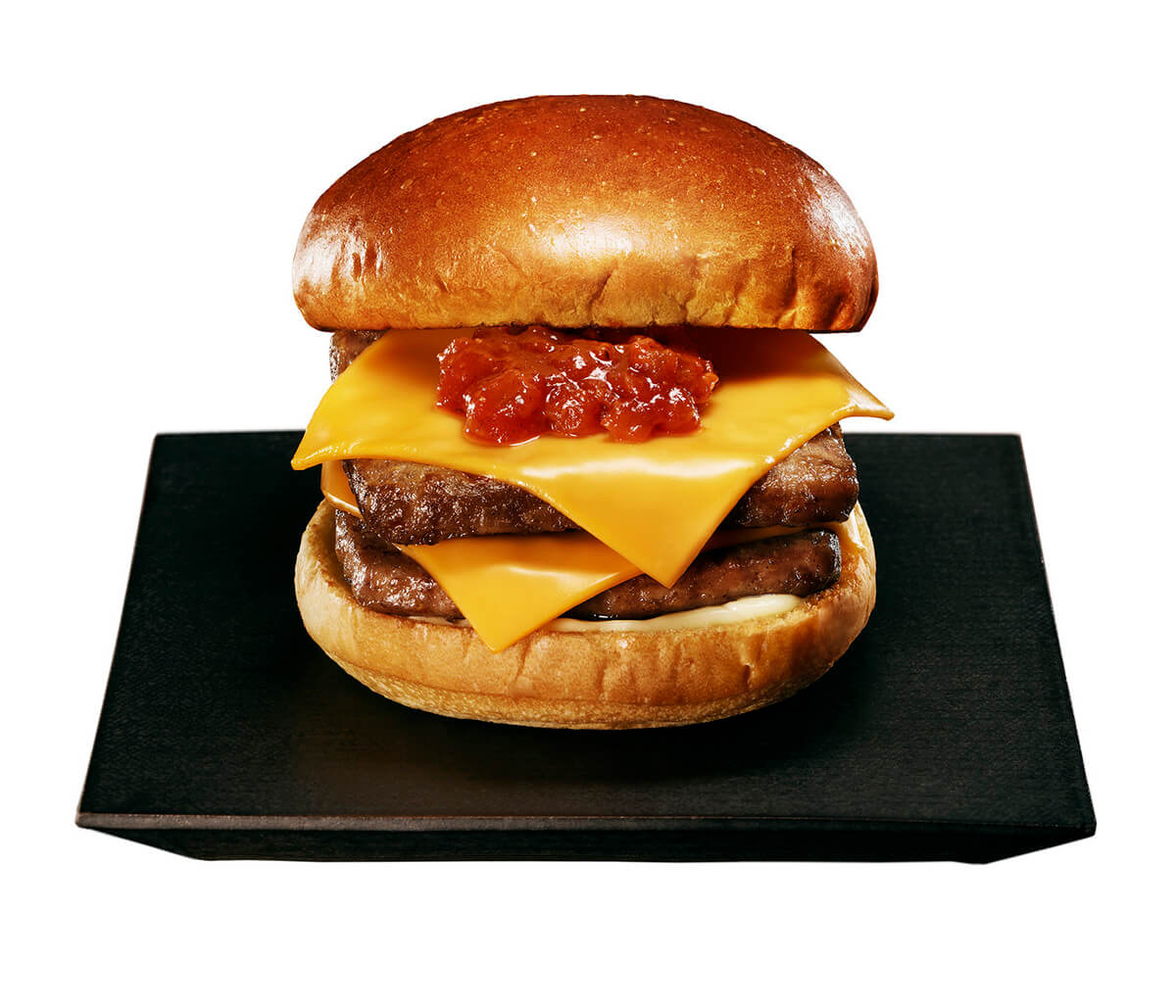 商品画像:モスの匠味 黒毛和牛のダブルチーズバーガー