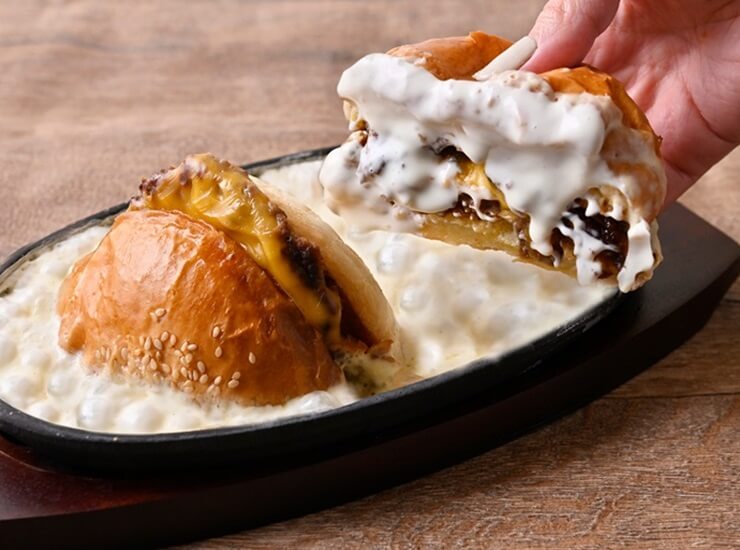 商品画像：沼チーズ スマッシュバーガー～プレーン2