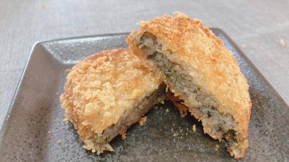 商品画像:黒のりしじみコロッケ